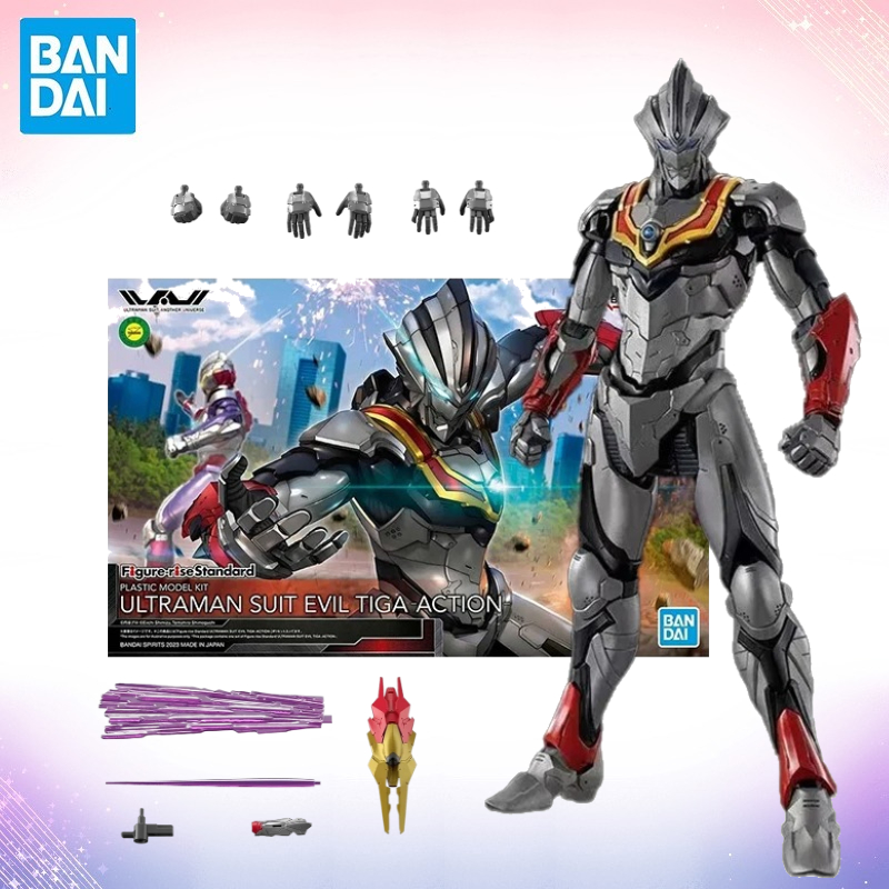 Model Kit Ultraman Tiga - Bandai Original Genuíno Lacrado Ultraman Model