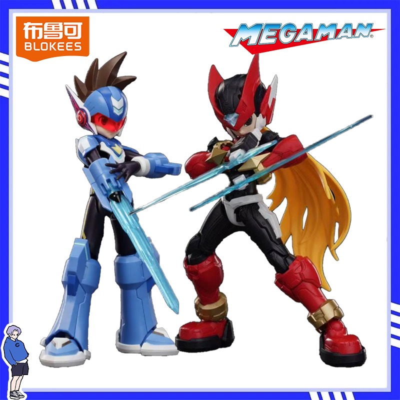 Model Kit Ultraman Zero - Novo Blokees Mega Man Beyond Edition