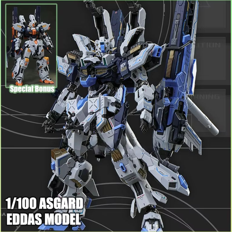 Model Kit Asgard - Em estoque eddas modelo mg 1/100