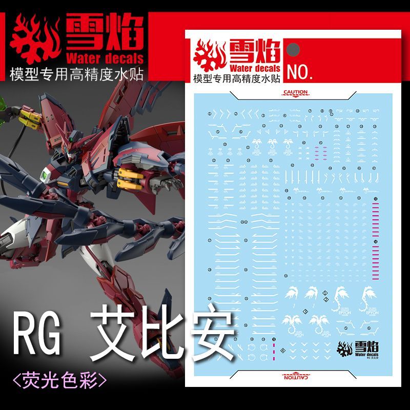 Model Kit Decals - Decalques de água para modelos, ferramenta