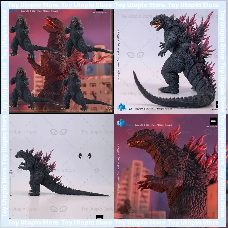 Model Kit Godzilla - Figura de Ação HIYA Godzilla 2000
