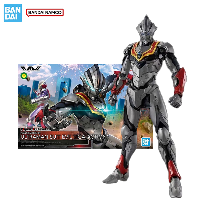Model Kit Ultraman Tiga - Bandai original genuíno ultraman modelo kit
