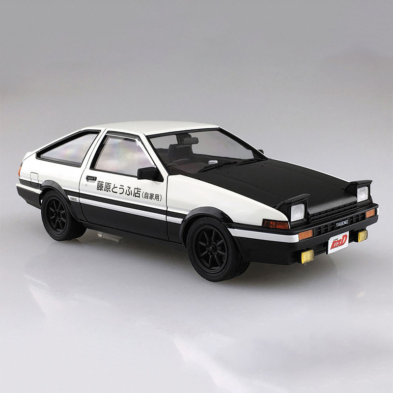 Model Kit Initial D - Modelo de carro de montagem estática