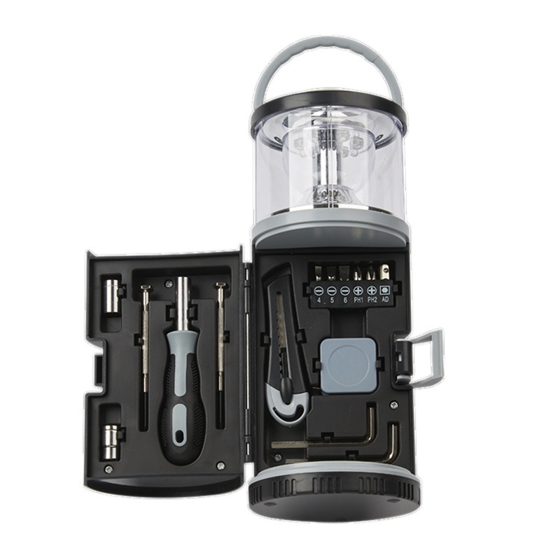 Model Kit Tool - Lanterna de Camping com Conjunto de