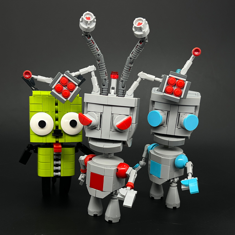 Model Kit Walmart - Estrangeiro robô cão modelo criativo blocos