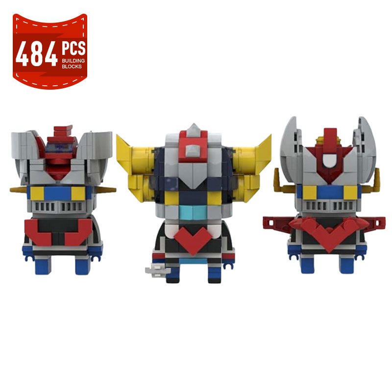 Moc anime figuras mazingered z - Model Kit Mazinger avaliação e preço