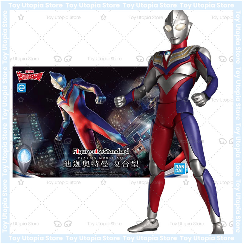 Figura Original Bandai Ultrama - Model Kit Ultraman Tiga avaliação e preço