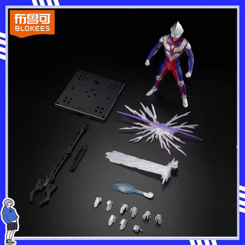 Novo Kit de Montagem Blokees E - Model Kit Ultraman Tiga avaliação e preço