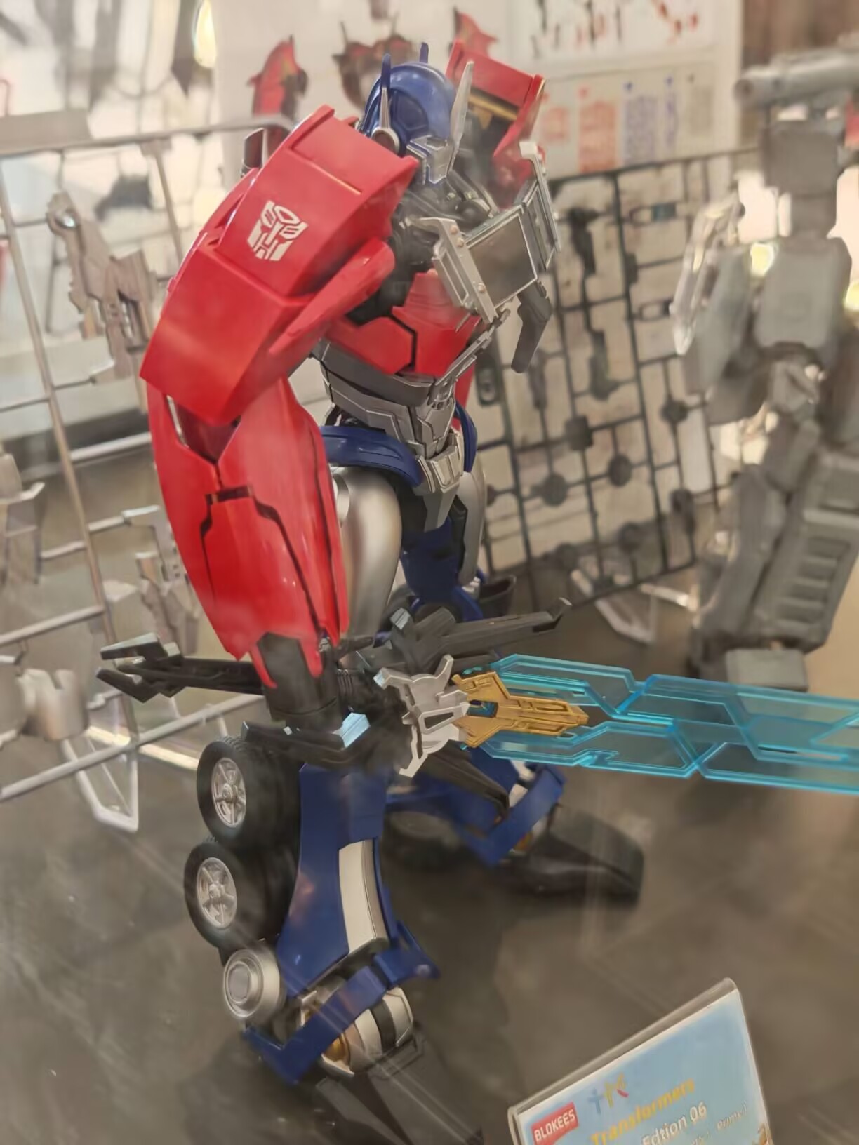 Blokees Transformers Optimus P - Model Kit Japan avaliação e preço