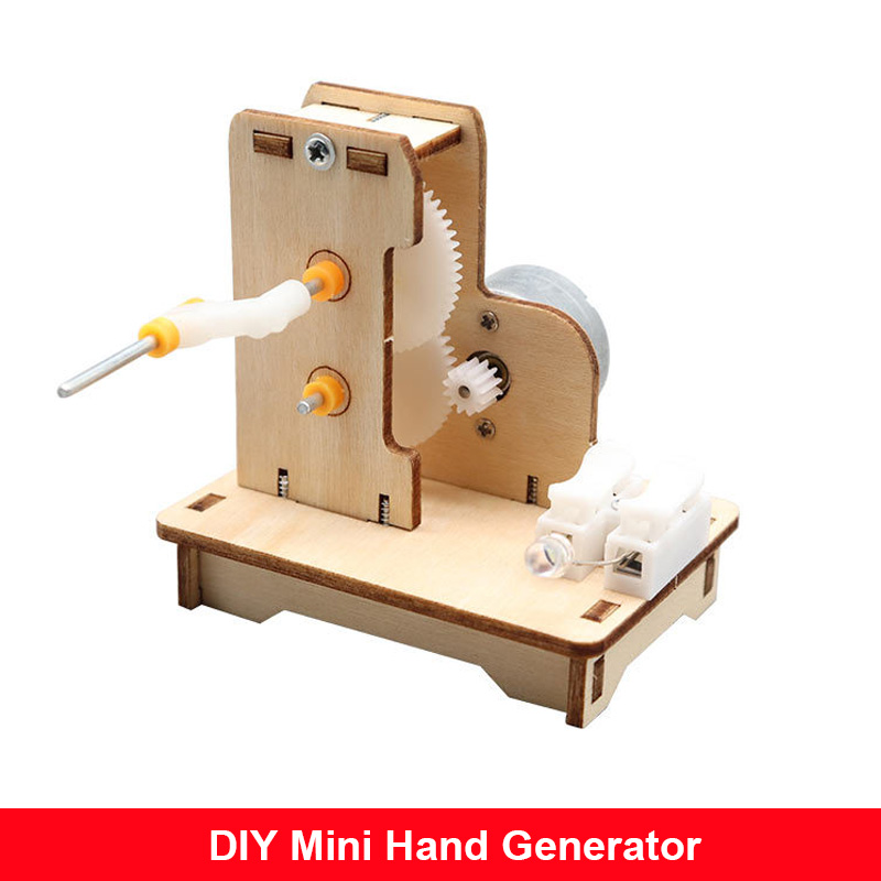 Diy mini gerador de mão diy ki - Model Kit Walmart avaliação e preço