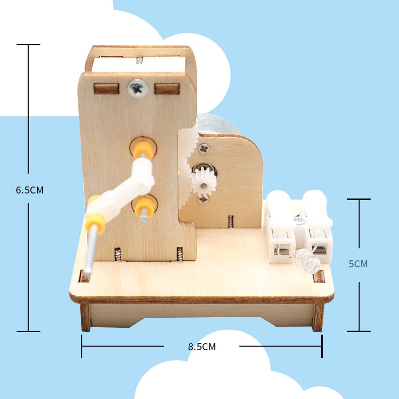 Diy mini gerador de mão diy ki - Model Kit Walmart avaliação e preço