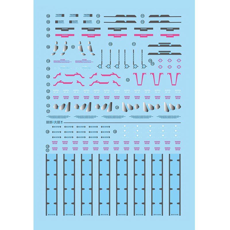 Modelo decalques corrediça de  - Model Kit Decals avaliação e preço