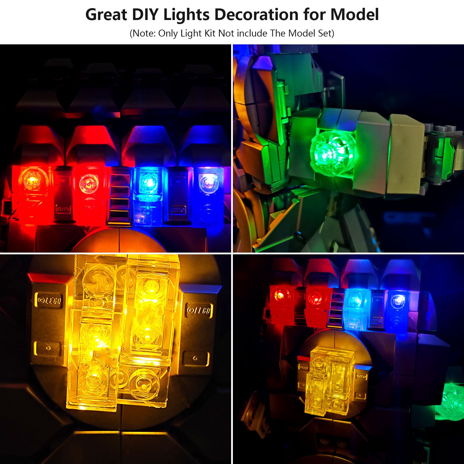 Kit de iluminação LED LYBMTWF  - Model Kit Walmart avaliação e preço