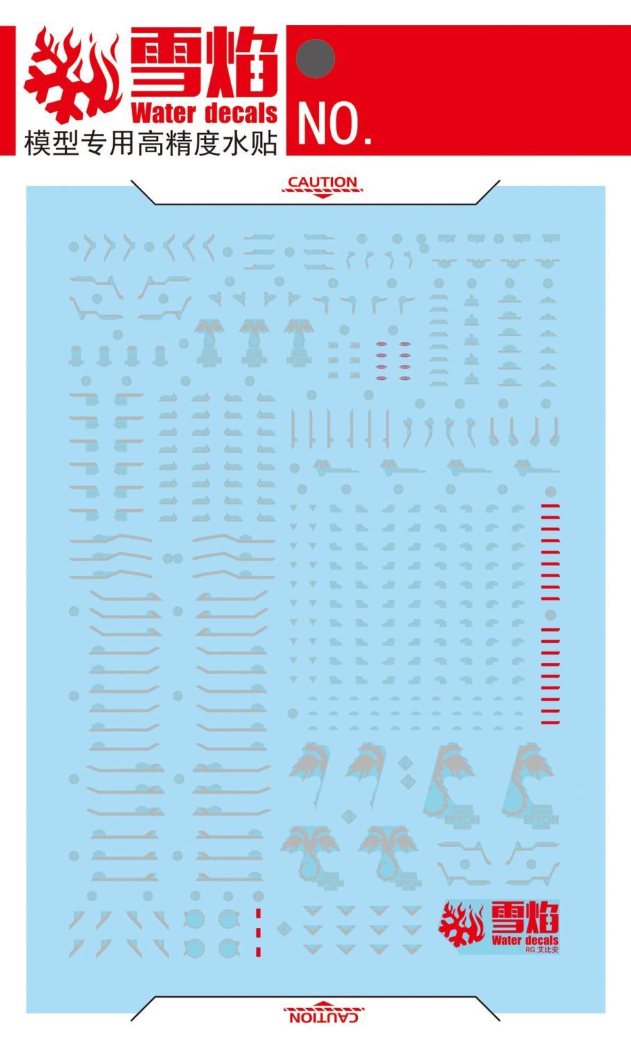 Decalques de água para modelos - Model Kit Decals avaliação e preço