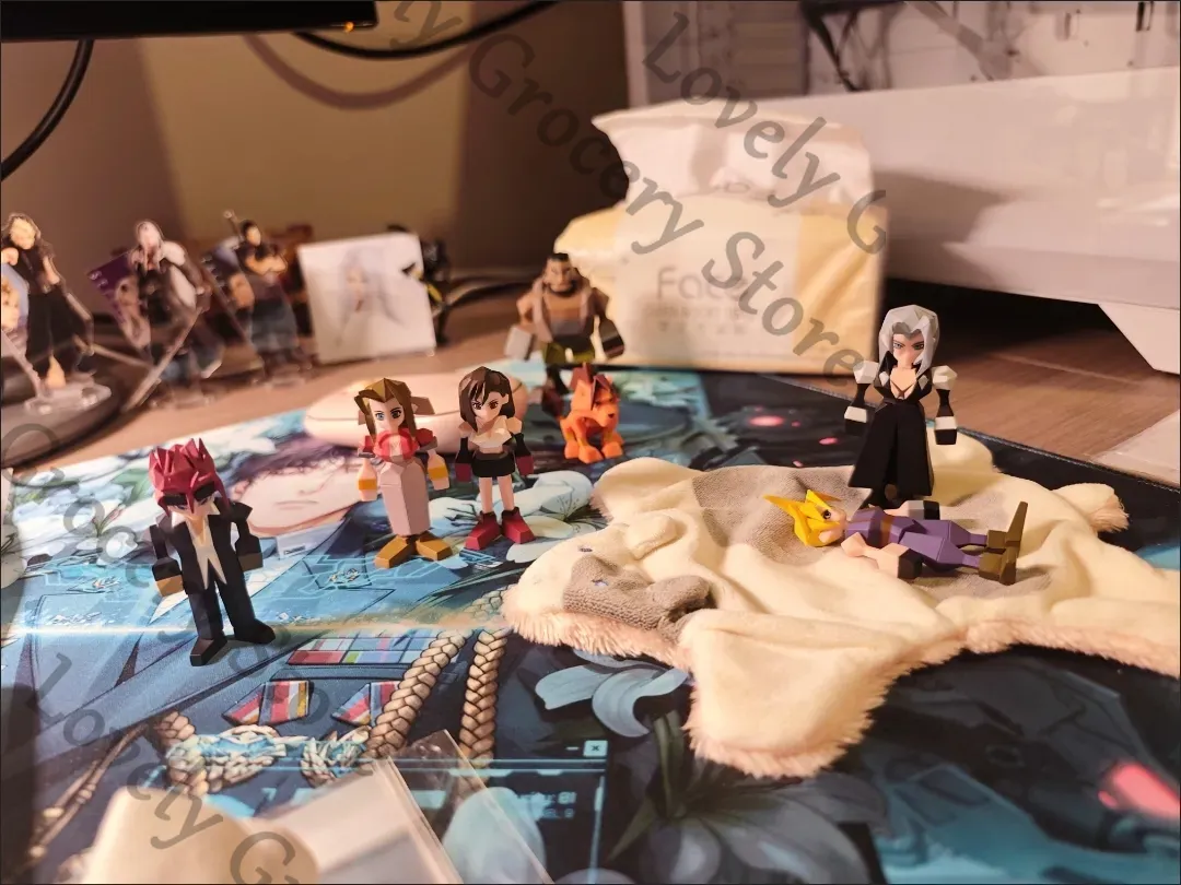 Anime Zack·Fair Tifa Lockhart  - Model Kit Genesis avaliação e preço