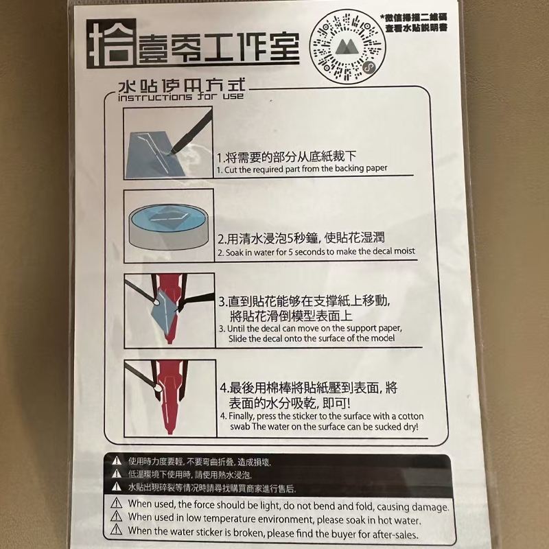 Novos Decalques Fluorescentes  - Model Kit Japan avaliação e preço