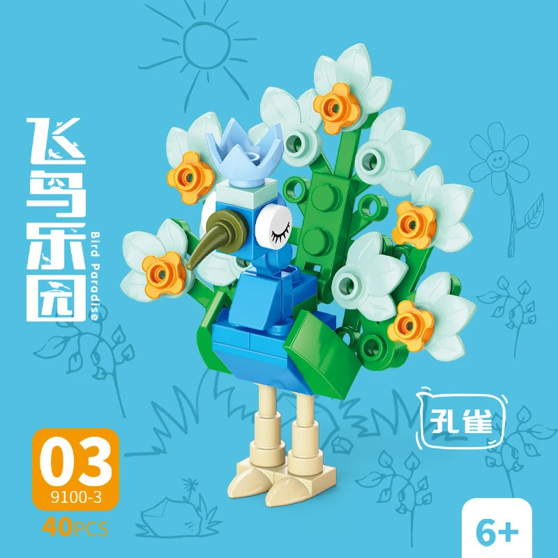 Kit de Blocos de Montar Animai - Model Kit Plastic avaliação e preço