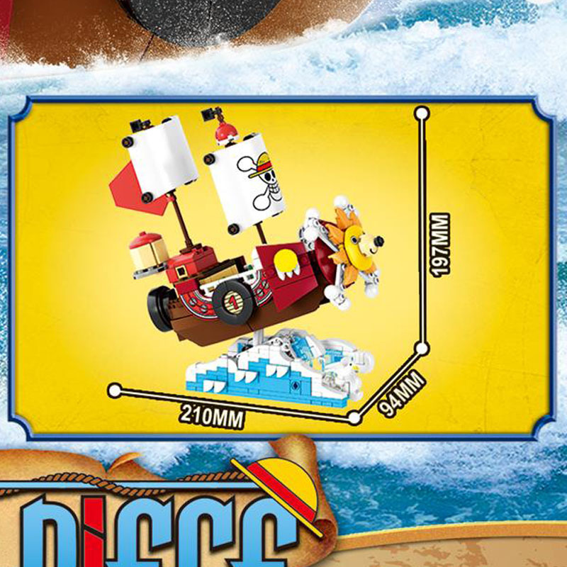 Blocos de Montar 4 em 1 One Pi - Model Kit One Piece Bandai avaliação e preço