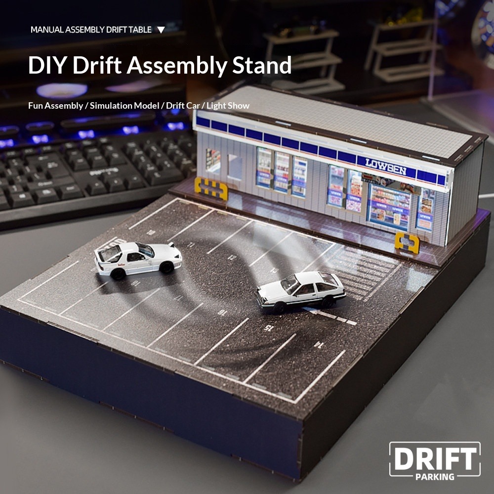 Modelo de Carro em Escala 1:64 - Model Kit Initial D avaliação e preço