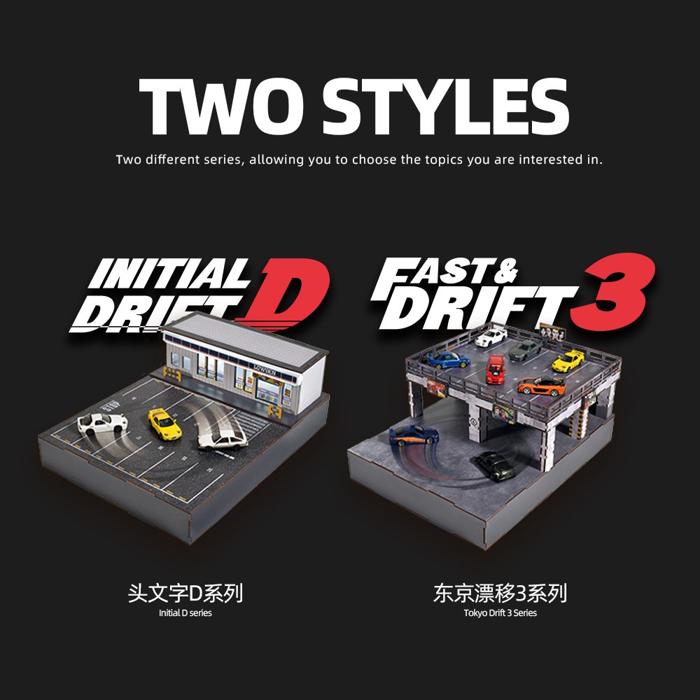Modelo de Carro em Escala 1:64 - Model Kit Initial D avaliação e preço