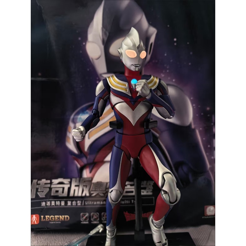 Novo Kit de Montagem Blokees E - Model Kit Ultraman Tiga avaliação e preço