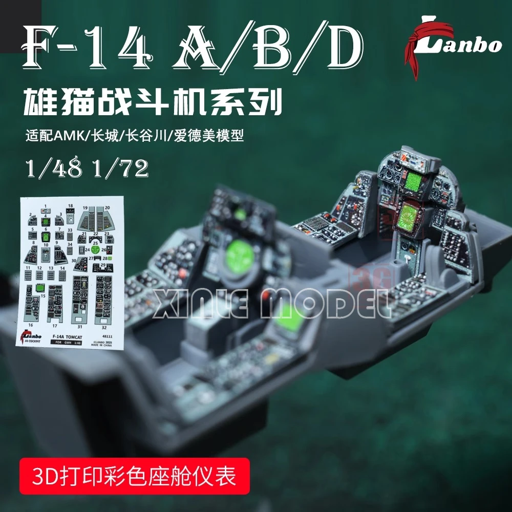 Lanbo 3D cor cockpit instrumen - Model Kit Academy avaliação e preço