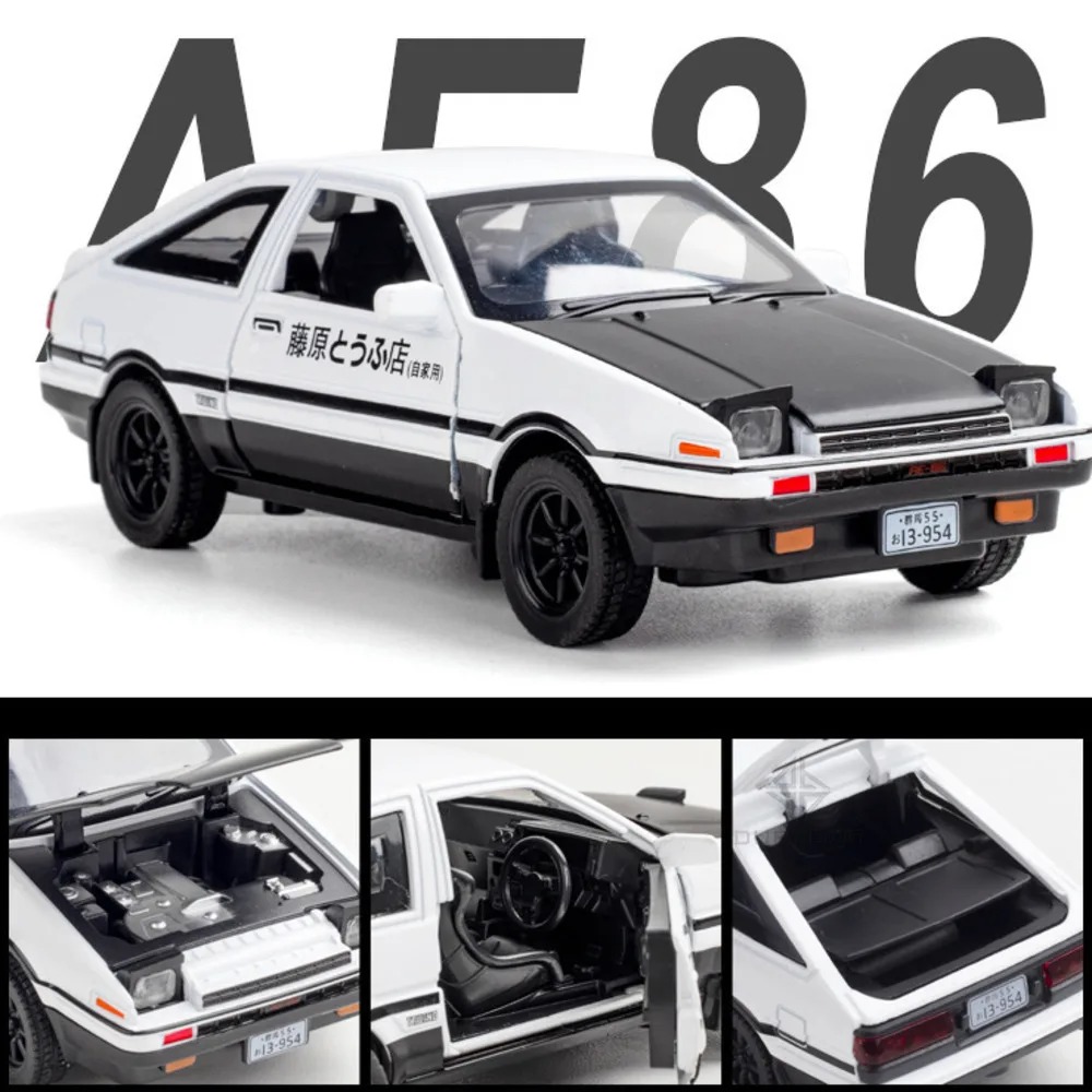 Alloy Diecast Car Model da Ini - Model Kit Initial D avaliação e preço