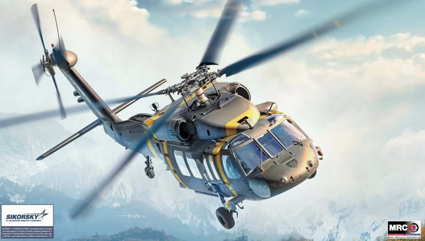 Academy Hobby 12135 1/35 UH-60 - Model Kit Academy avaliação e preço