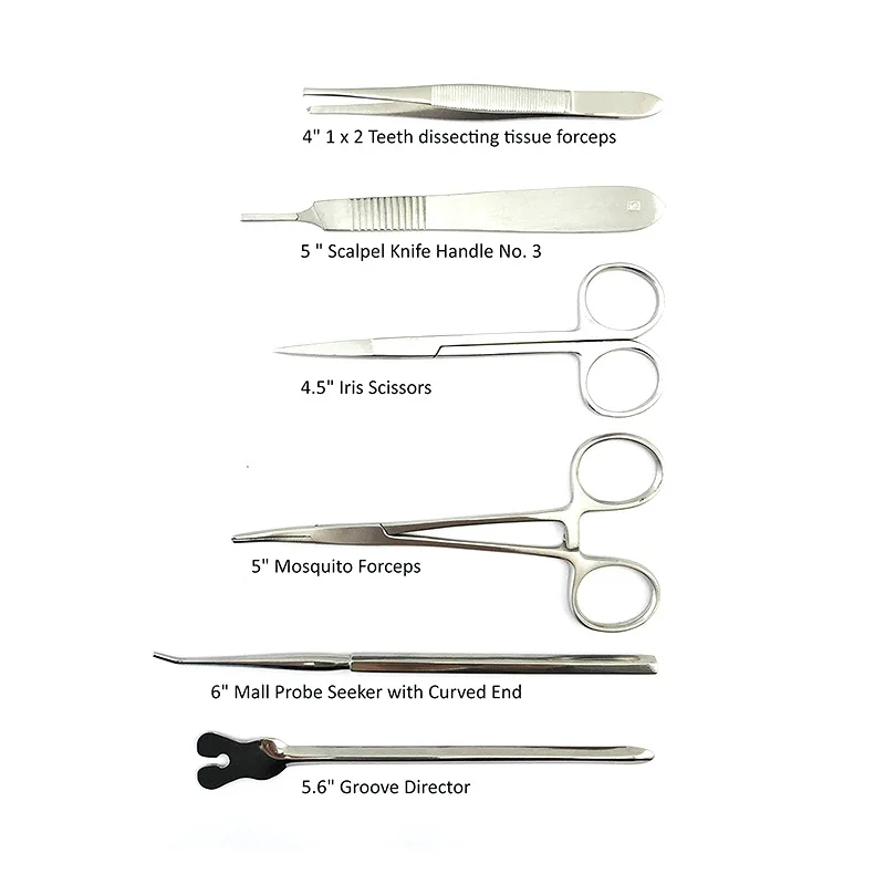 Kit de sutura médica de silico - Model Kit Tool avaliação e preço